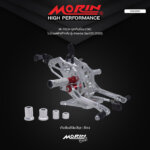 MORIN Rearset Kit (without rear footrest), HONDA DAX125 (2022)