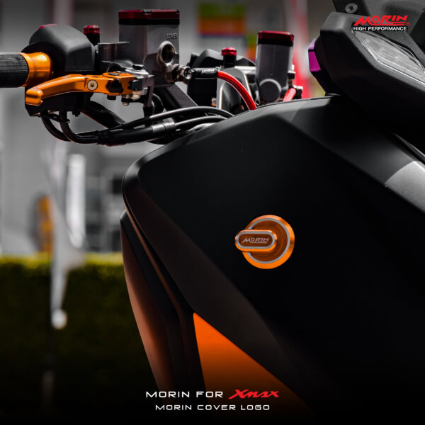 MORIN XMAX ฝาครอบโลโก้(CNC) - Image 2