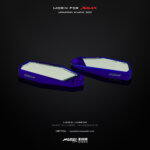 MORIN XMAX กระจกส่องข้างแนบแฟริ่ง (CNC) - Image 4