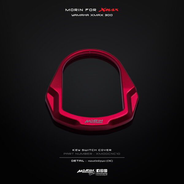 MORIN XMAX key switch cover (CNC) - Image 9