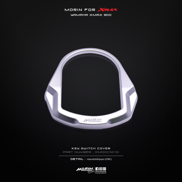MORIN XMAX key switch cover (CNC) - Image 4