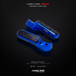 MORIN XMAX rear footrest set, 2 colors (CNC) - Image 4