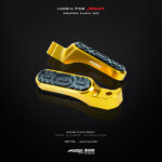 MORIN XMAX rear footrest set, 2 colors (CNC) - Image 9