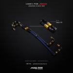 MORIN XMAX ชุดสายต่อครอบใบพัดเส้นคู่ - Image 4