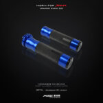 MORIN XMAX ปลอกมือ อลูมิเนียม(CNC) ประกอบยาง - Image 4