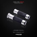 MORIN XMAX ปลอกมือ อลูมิเนียม(CNC) ประกอบยาง - Image 5