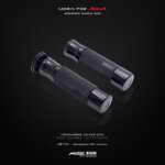 MORIN XMAX ปลอกมือ อลูมิเนียม(CNC) ประกอบยาง - Image 6