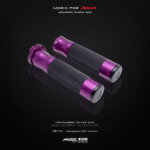 MORIN XMAX ปลอกมือ อลูมิเนียม(CNC) ประกอบยาง - Image 7