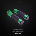 MORIN XMAX ปลอกมือ อลูมิเนียม(CNC) ประกอบยาง - Image 8