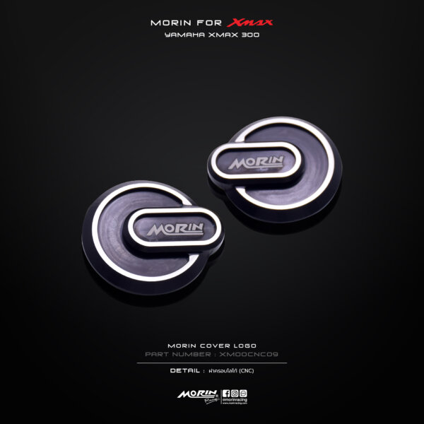 MORIN XMAX ฝาครอบโลโก้(CNC) - Image 8