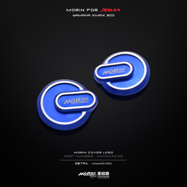 MORIN XMAX ฝาครอบโลโก้(CNC) - Image 4