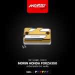 MORIN FORZA 300,350 ฝาปิดน้ำมันดิส CNC สองชิ้น - Image 4