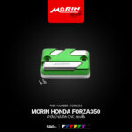 MORIN FORZA 300,350 ฝาปิดน้ำมันดิส CNC สองชิ้น - Image 5