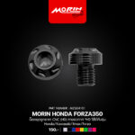 MORIN น็อตอุดรูกระจก CNC (HD) ลายอวกาศ *HD ใช้ได้กับรุ่น Honda/Kawasaki/Xmax/Forza - Image 2