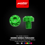 MORIN น็อตอุดรูกระจก CNC (HD) ลายอวกาศ *HD ใช้ได้กับรุ่น Honda/Kawasaki/Xmax/Forza - Image 5