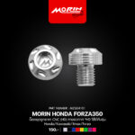 MORIN น็อตอุดรูกระจก CNC (HD) ลายอวกาศ *HD ใช้ได้กับรุ่น Honda/Kawasaki/Xmax/Forza - Image 8