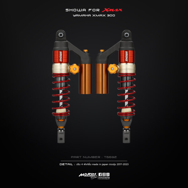 SHOWA โช้คอัพหลัง รุ่น YAMAHA XMAX 300 - Image 3