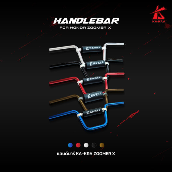 15 KA-KRA HANDLEBAR WITH PADDING FOR HONDA ZOOMER X - Image 1