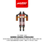 SHOWA โช้คอัพหลัง รุ่น Honda Forza 300, Honda Forza 350 ปรับ 4 ฟังก์ชั่น MADE IN JAPAN ตรงรุ่น 2017-2024
