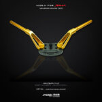 MORIN XMAX แฮนด์บาร์+แผงคอนกชุด(CNC) ปรับระดับได้ - Image 7