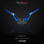 MORIN XMAX แฮนด์บาร์+แผงคอนกชุด(CNC) ปรับระดับได้ - Image 6