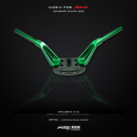 MORIN XMAX แฮนด์บาร์+แผงคอนกชุด(CNC) ปรับระดับได้ - Image 4