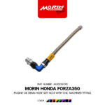 MORIN FORZA 300, 350 Oil Drain Plug, Size 8 + CNC Machined End Cap.