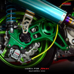 MORIN XMAX สวิงอาร์ม (CNC) แบบ M01 ยกชุด พร้อมตัวปิดอาร์ม - Image 2