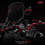 MORIN XMAX แฮนด์บาร์+แผงคอนกชุด(CNC) ปรับระดับได้ - Image 2