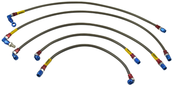 MORIN ชุดสายเบรค ABS หัวอลูมิเนียม HONDA FORZA300 (GEN1) - Image 4