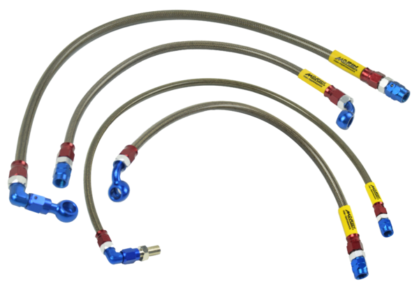 MORIN ชุดสายเบรค ABS หัวอลูมิเนียม HONDA FORZA350 - Image 4