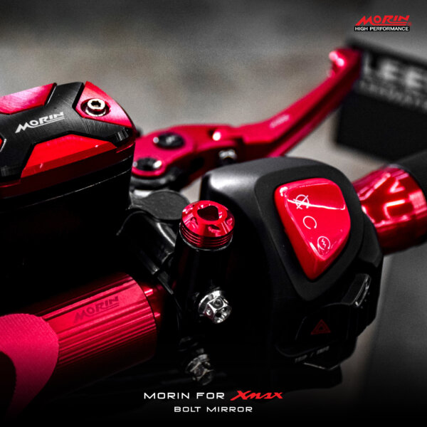 MORIN น็อตอุดรูกระจก CNC ลายหกเหลี่ยม - Image 2