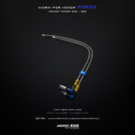 MORIN FORZA 300,350 ชุดสายระบายเฟืองท้ายเส้นคู่ [แถมหูล็อคสองสาย+หูล็อคสายเดียวครบชุด]