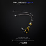 MORIN FORZA 300,350 ชุดสายระบายเฟืองท้ายเส้นคู่ [แถมหูล็อคสองสาย+หูล็อคสายเดียวครบชุด] - Image 7