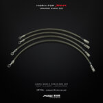 MORIN ชุดสายเบรค ABS หัวสแตนเลส YAMAHA XMAX