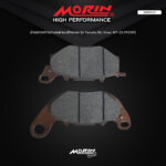ALTI-BRAKE motorcycle brake pads, copper color, model Yamaha R3, Xmax, MT-03