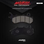 ALTI-BRAKE motorcycle brake pads, black, model Honda PCX-2018