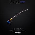 MORIN FORZA 300,350 สายระบายจานไฟ ต่อปัก 90 [หัวห่วงเบนโจ+บุช+น็อตร้อยสาย] - Image 3