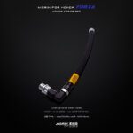 MORIN FORZA 300,350 สายอุดน้ำมันเครื่อง เบอร์8 + หัวCNCกลึงลาย - Image 4