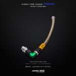 MORIN FORZA 300,350 สายอุดน้ำมันเครื่อง เบอร์8 + หัวCNCกลึงลาย - Image 8