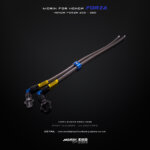 MORIN FORZA 300,350 สายระบายจานไฟคู่สายอุดน้ำมันเครื่องเส้นคู่ - Image 12