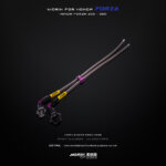 MORIN FORZA 300,350 สายระบายจานไฟคู่สายอุดน้ำมันเครื่องเส้นคู่ - Image 16