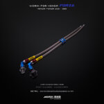 MORIN FORZA 300,350 สายระบายจานไฟคู่สายอุดน้ำมันเครื่องเส้นคู่ - Image 3