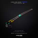 MORIN FORZA 300,350 สายระบายจานไฟคู่สายอุดน้ำมันเครื่องเส้นคู่ - Image 8