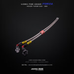 MORIN FORZA 300,350 สายระบายจานไฟคู่สายอุดน้ำมันเครื่องเส้นคู่ - Image 6