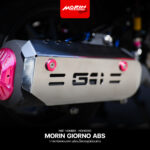 MORIN GIORNO ABS การ์ดท่อสแตนเลส พร้อมน็อตอลูมิเนียมแต่ง - Image 2