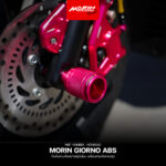 MORIN GIORNO ABS กันล้มแกนล้อหน้าอลูมิเนียม พร้อมแกนล้อครบชุด - Image 2