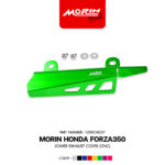 MORIN HONDA FORZA350 ฝาครอบท่อไอเสียตัวล่าง อลูมิเนียม (CNC)