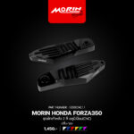 MORIN HONDA FORZA350 ชุดพักเท้าหลัง 2 สี อลูมิเนียม(CNC) - Image 2
