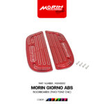 MORIN GIORNO ABS แผ่นพื้นพักเท้า ทูโทน 2 สี CNC